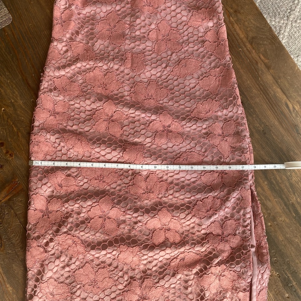NWT Lace Dress Straps Clay - Pink size Medium - Picture 10 of 14